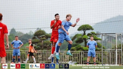 Giải bóng đá Bất động sản Hòa Lạc - Cúp Trần Thành Property: So tài đỉnh cao